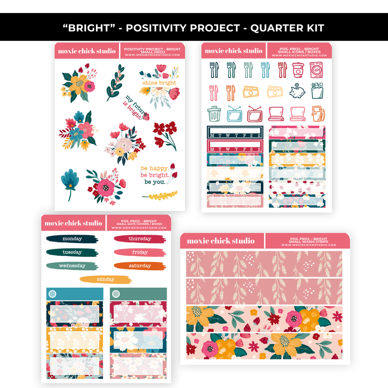 POSITIVITY PROJECT BRIGHT SMALL QUARTER KIT - NEW RELEASE