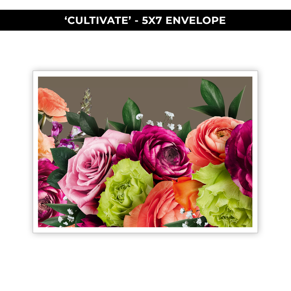 5X7 ENVELOPE 'CULTIVATE' - NEW RELEASE