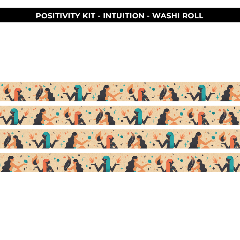 INTUITION 15MM WASHI ROLL - POSITIVITY PROJECT - NEW RELEASE