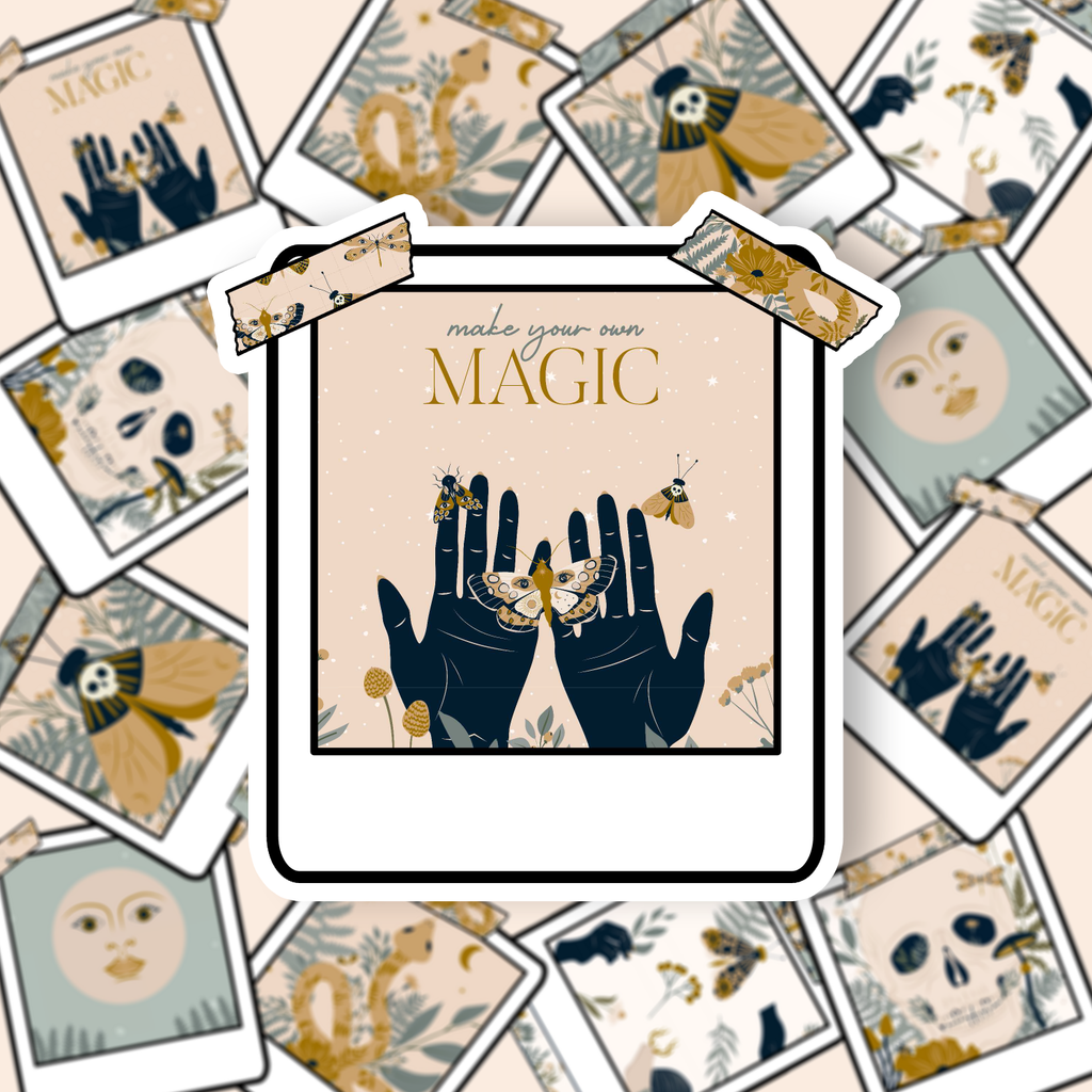 STAY IN YOUR MAGIC DIE CUTS 'MULTIPLE OPTIONS' - PREMIUM MATTE STICKER