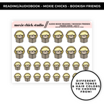 AUDIOBOOK MOXIE CHICK BOOKISH FRIENDS / QUARTER SHEET / NEW RELEASE