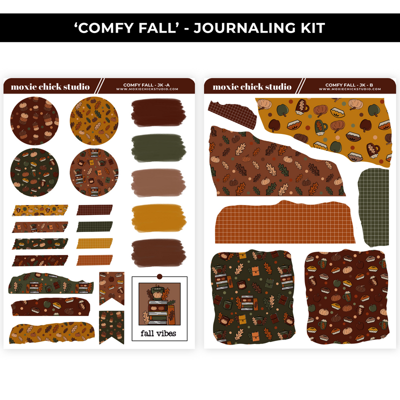 COMFY FALL - JOURNALING KIT - NEW RELEASE