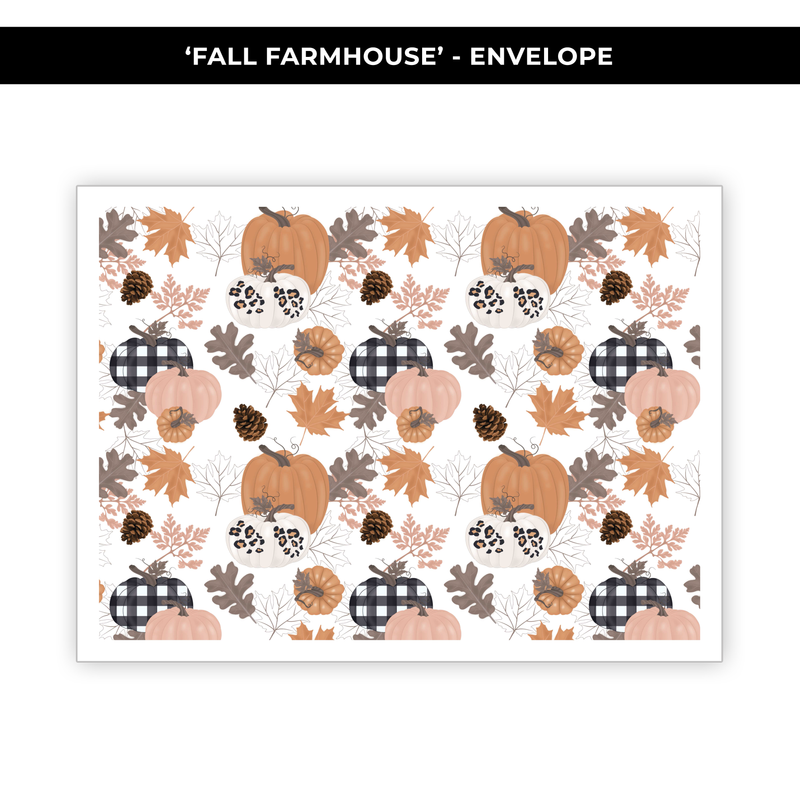 Farmhouse Falls planner sticker book