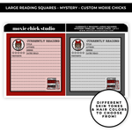 "CURRENTLY READING" MOXIE CHICK MYSTERY LARGE BOXES - NEW RELEASE