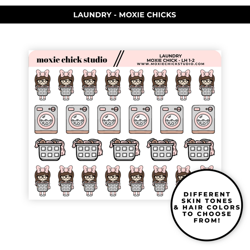 LAUNDRY MOXIE CHICK / QUARTER SHEET / NEW RELEASE