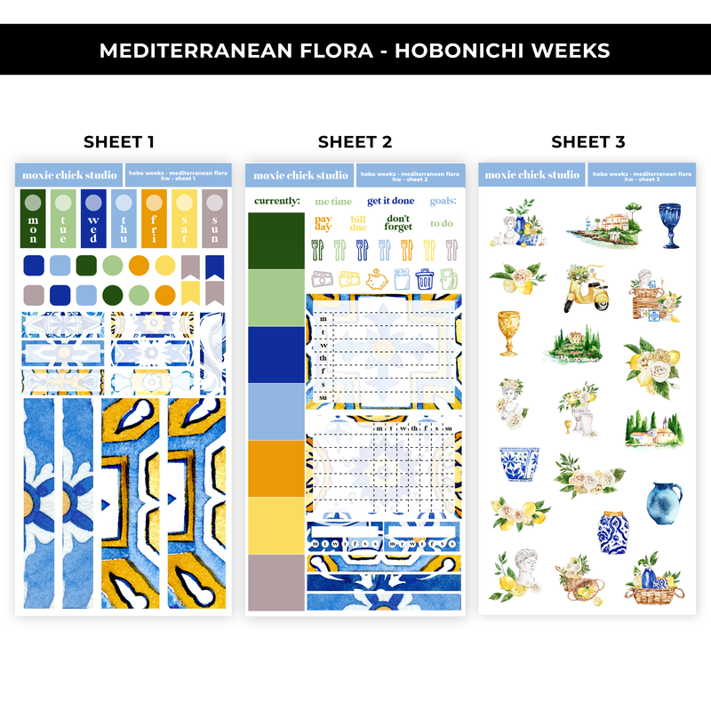 MEDITERRANEAN FLORA 'HOBONICHI WEEKS' - NEW RELEASE