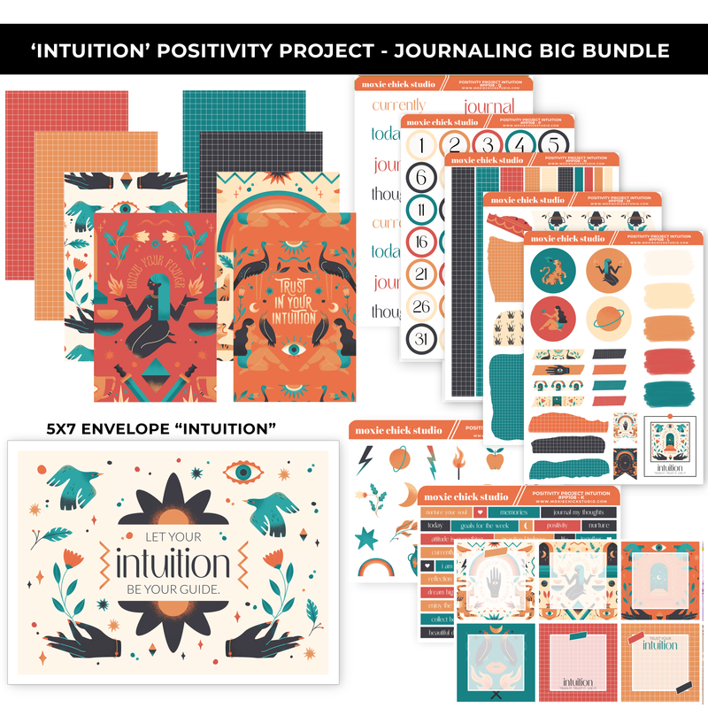JOURNALING BIG BUNDLE "INTUITION" - NEW RELEASE