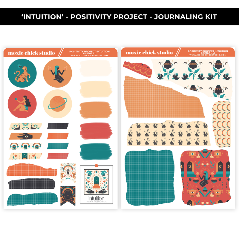 INTUITION POSITIVITY PROJECT - JOURNALING KIT - NEW RELEASE