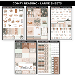 COMFY READING - 5 LARGE SHEETS - NEW RELEASE