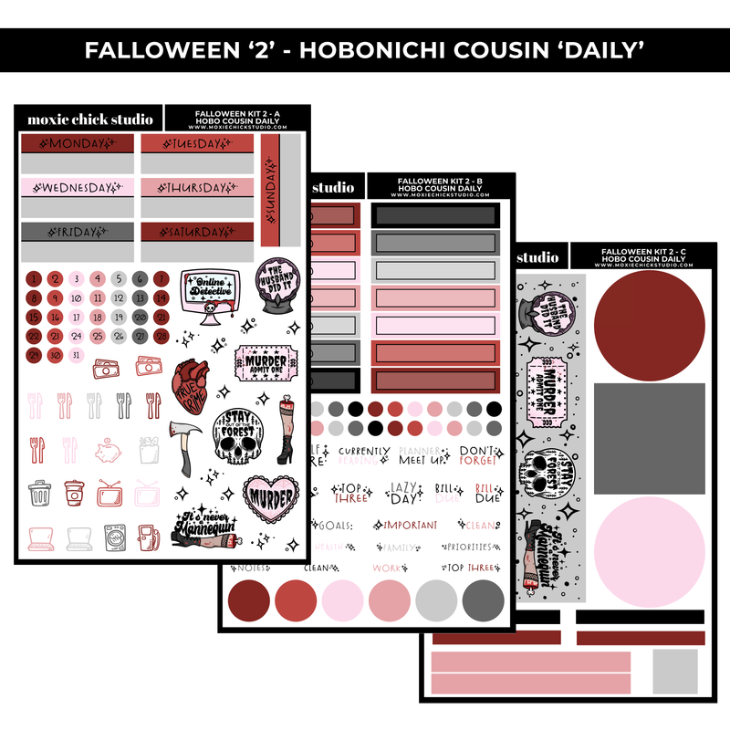 FALLOWEEN '2' HOBONICHI COUSIN - DAILY - NEW RELEASE
