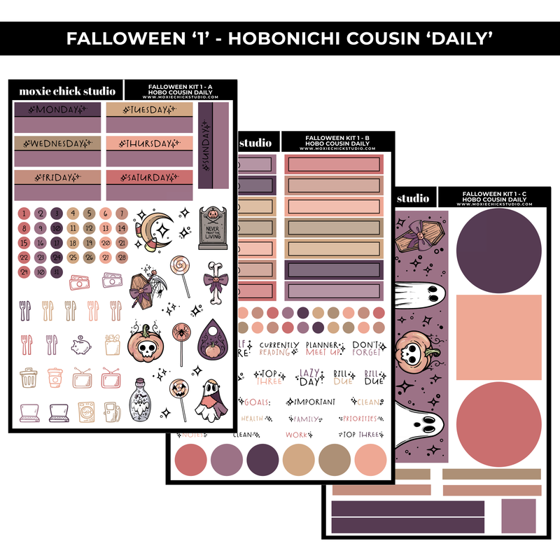 FALLOWEEN '1' HOBONICHI COUSIN - DAILY - NEW RELEASE