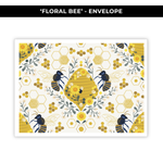 5X7 ENVELOPE 'FLORAL BEE' - NEW RELEASE