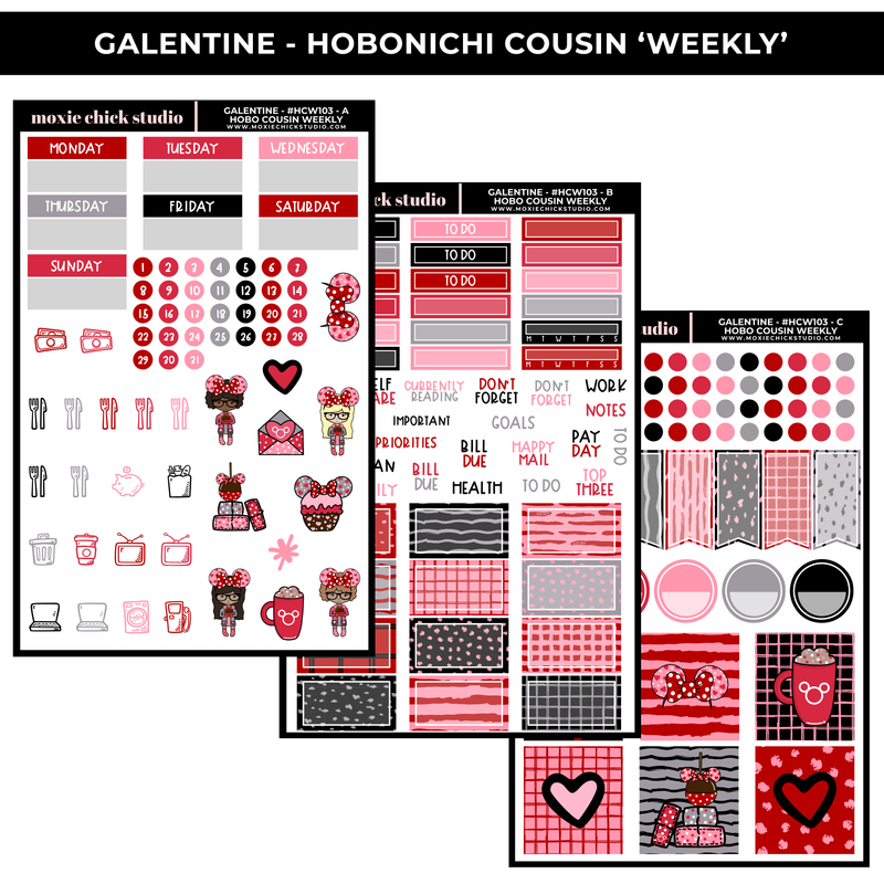 GALENTINE 'HOBONICHI COUSIN - WEEKLY' - NEW RELEASE