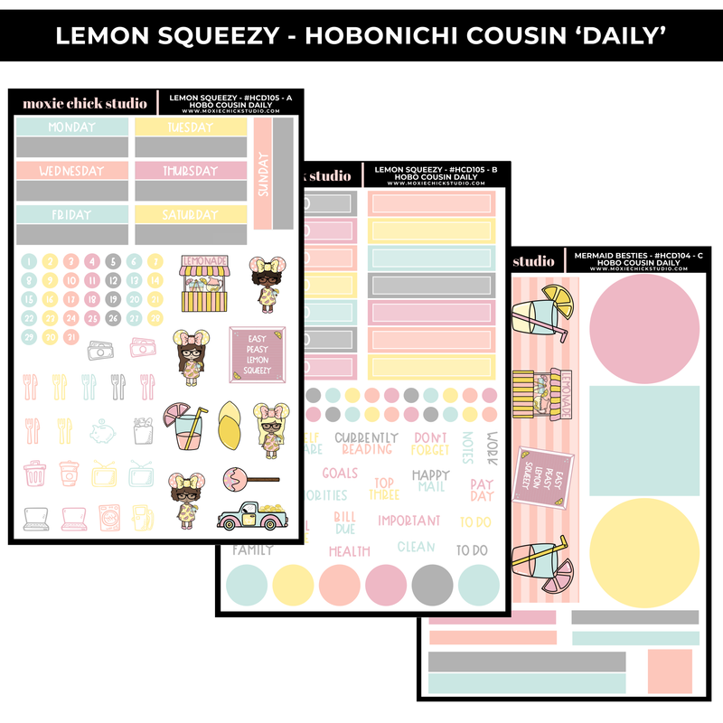 LEMON SQUEEZY 'HOBONICHI COUSIN - DAILY' - NEW RELEASE
