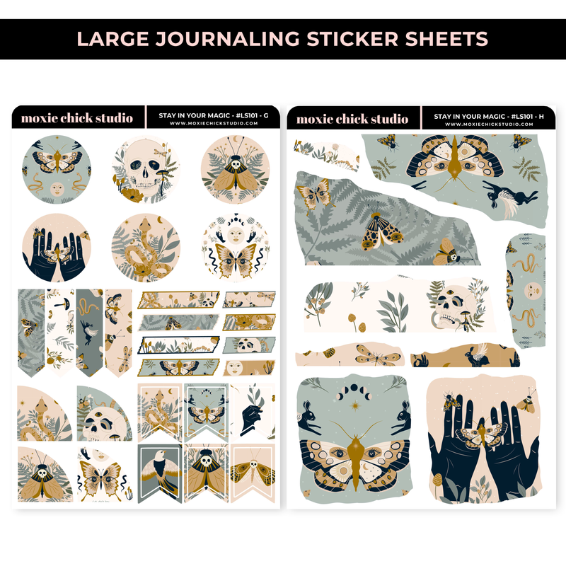STAY IN YOUR MAGIC / JOURNALING SHEETS / NEW RELEASE