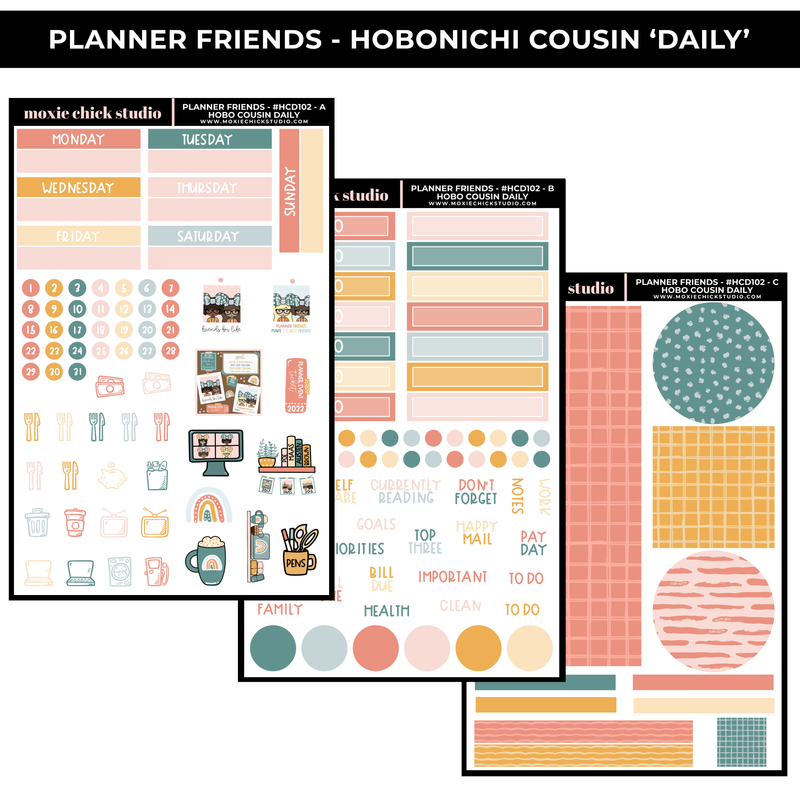 PLANNER FRIENDS 'HOBONICHI COUSIN - DAILY' - NEW RELEASE