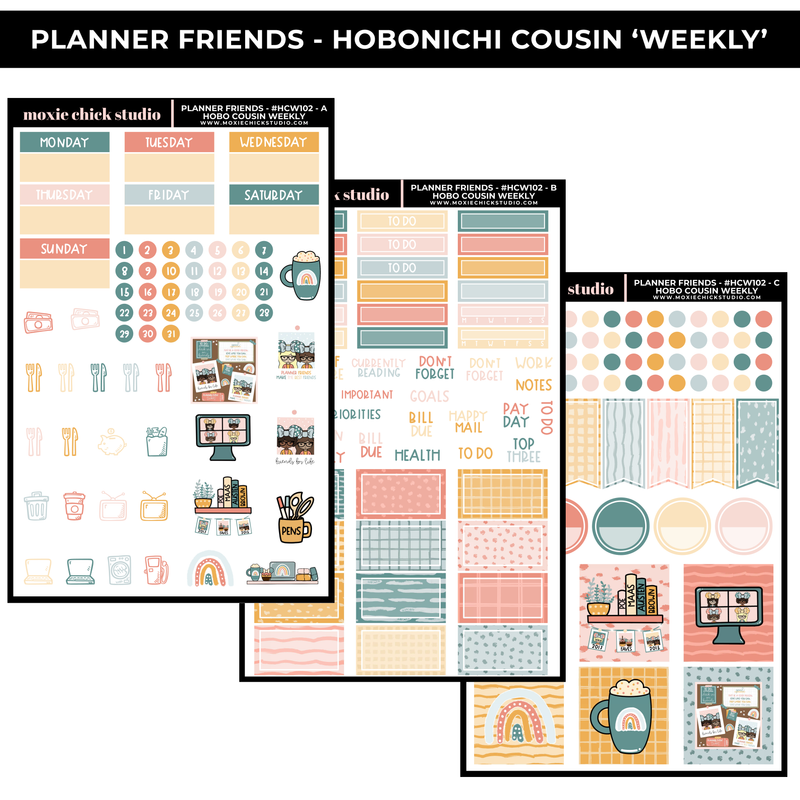 PLANNER FRIENDS 'HOBONICHI COUSIN - WEEKLY' - NEW RELEASE