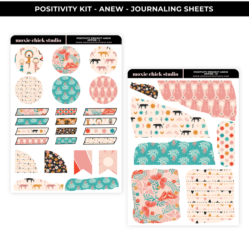 ANEW POSITIVITY PROJECT - JOURNALING KIT - NEW RELEASE