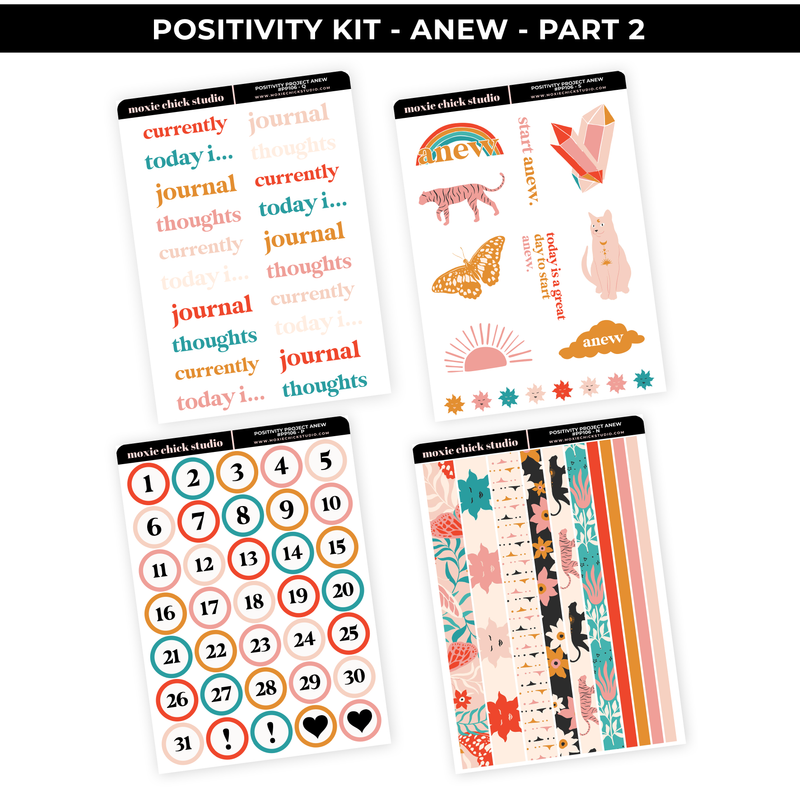 ANEW - POSITIVITY PROJECT KIT - NEW RELEASE