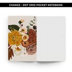 DOT GRID POCKET NOTEBOOK - POSITIVITY PROJECT CHANGE - NEW RELEASE