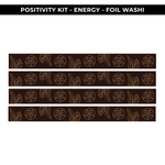 FOIL WASHI ROLL - 'ENERGY' POSITIVITY PROJECT - NEW RELEASE