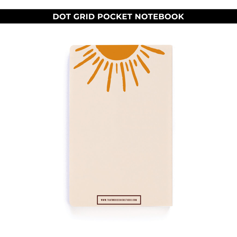 DOT GRID POCKET NOTEBOOK - BLOOM WITH GRACE / NEW RELEASE