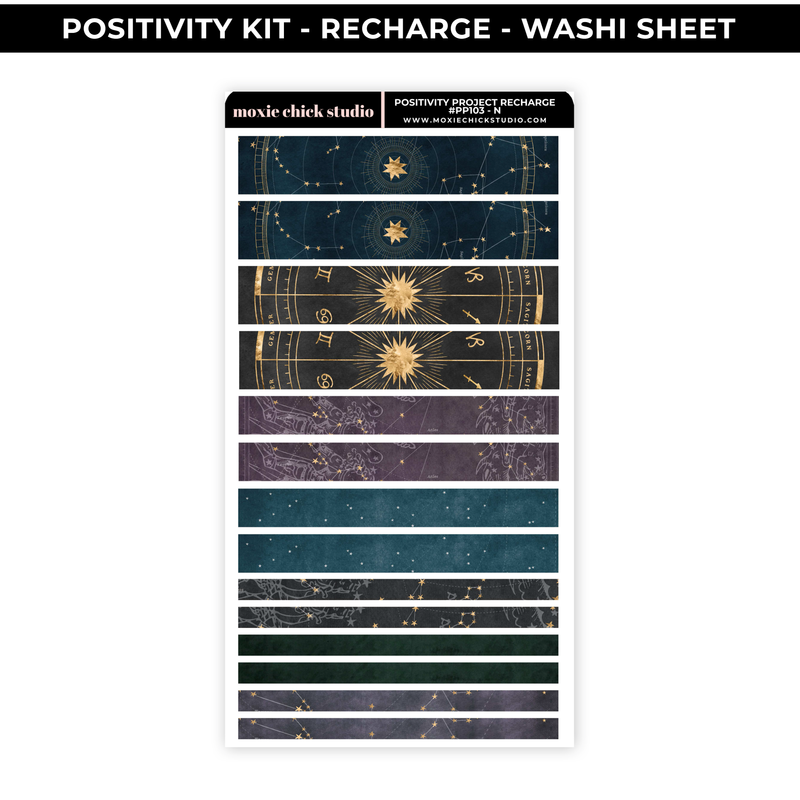 RECHARGE POSITIVITY PROJECT - WASHI SHEET - NEW RELEASE