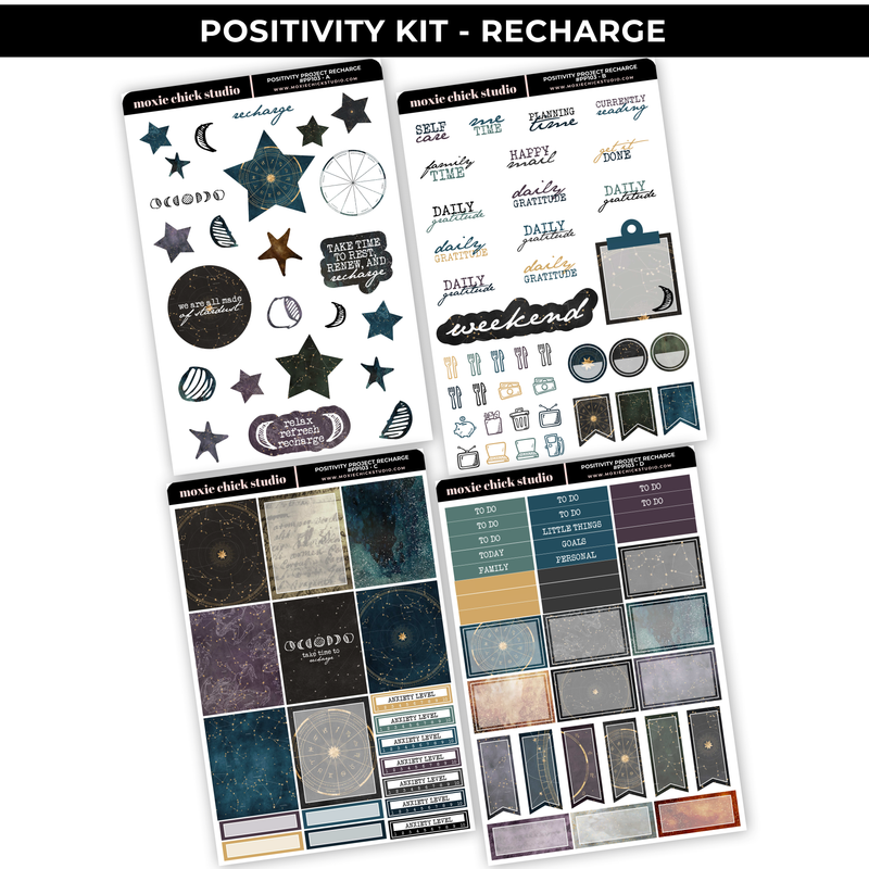 RECHARGE - POSITIVITY PROJECT KIT - NEW RELEASE