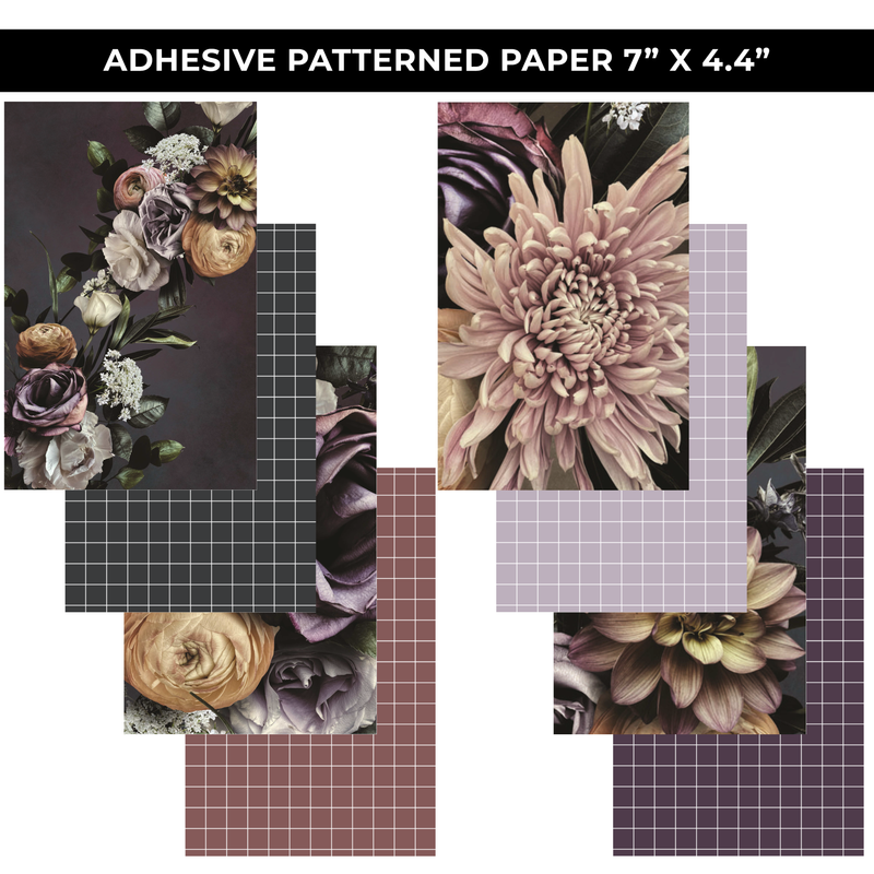 ADHESIVE PATTERNED PAPER "REFLECT" - NEW RELEASE
