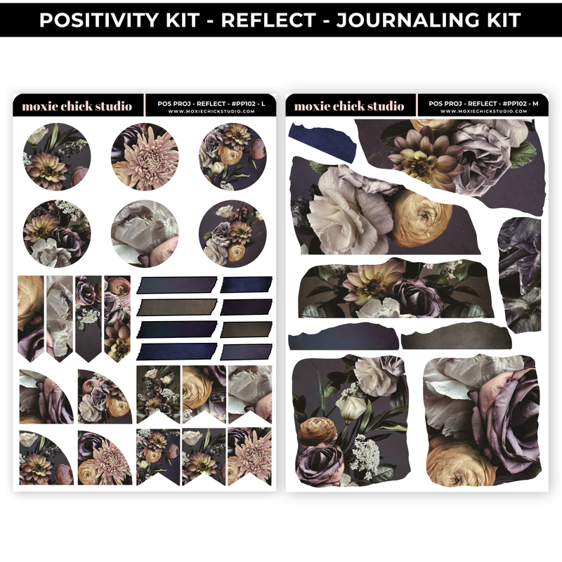JOURNALING KIT - 'REFLECT' POSITIVITY PROJECT - NEW RELEASE