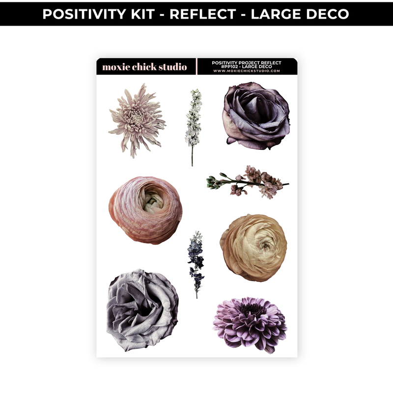LARGE DECO - 'REFLECT' POSITIVITY PROJECT - NEW RELEASE