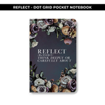DOT GRID POCKET NOTEBOOK - POSITIVITY PROJECT REFLECT - NEW RELEASE