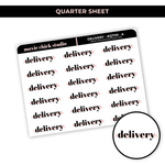 DELIVERY HIGHLIGHT TEXT #QT110 - NEW RELEASE