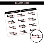 FAMILY TIME HIGHLIGHT TEXT #QT113 - NEW RELEASE
