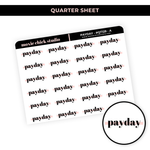 PAYDAY HIGHLIGHT TEXT #QT129 - NEW RELEASE