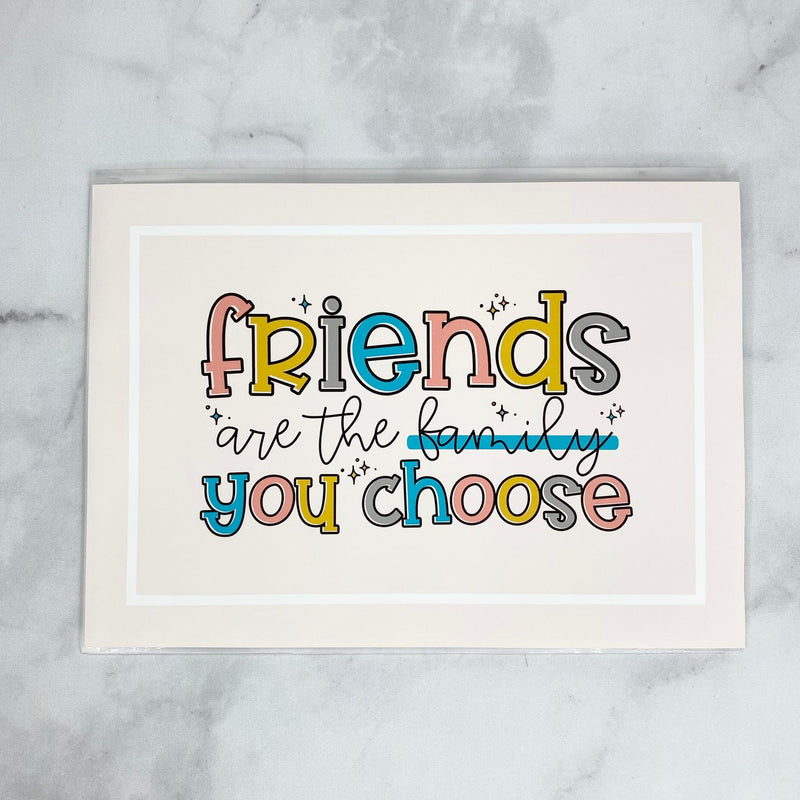5X7 ENVELOPE 'FRIENDS QUOTE' - NEW RELEASE